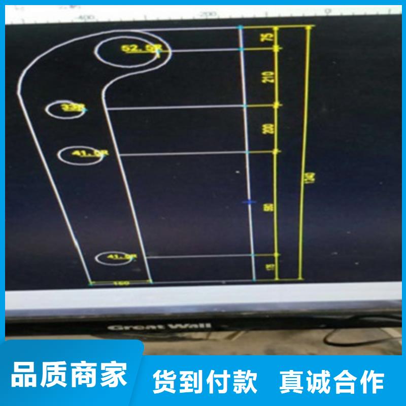 【桥梁灯光防撞护栏304不锈钢复合管严选材质】原厂制造