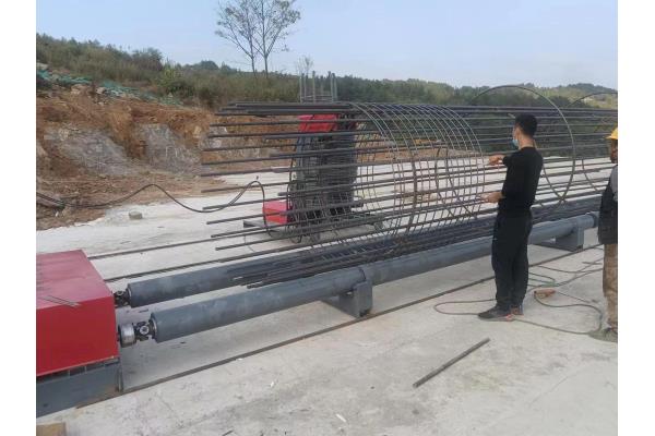钢筋笼盘丝机18米长