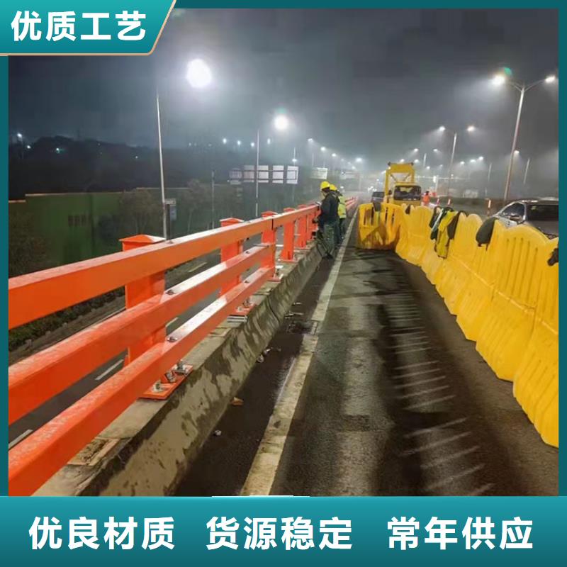 道路防撞护栏【不锈钢复合管护栏】一站式供应欢迎来厂考察