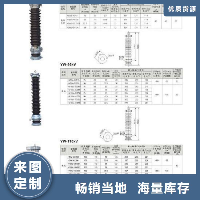 避雷器YH5W-84/221W氧化锌避雷器金属氧化物避雷器厂家优质材料厂家直销