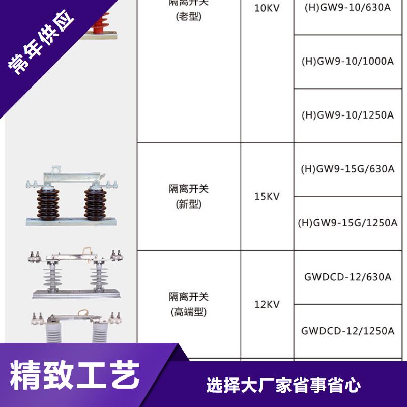 【GW9隔离开关】户外高压交流隔离开关：HGW9-35/200制造厂家厂家技术完善