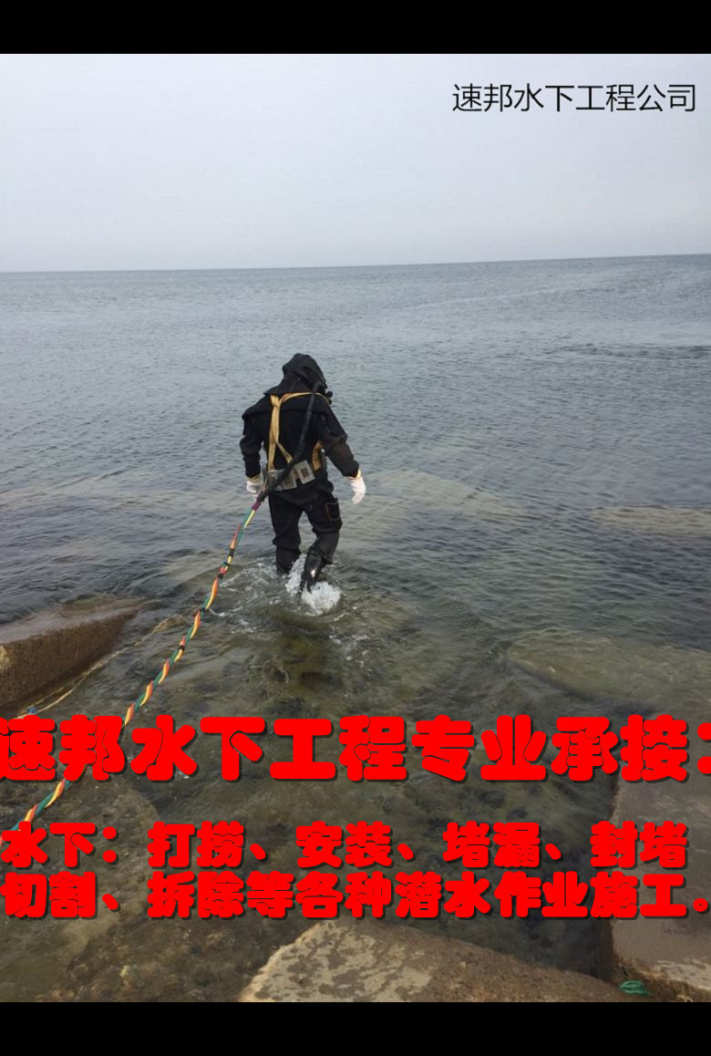 上海市水鬼蛙人施工队伍-速邦潜水工程队