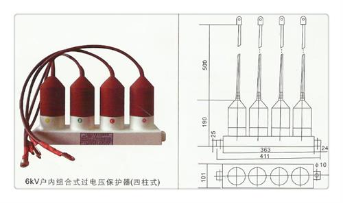 TBP-C-12.7F/150三相组合式氧化锌避雷器同城生产厂家