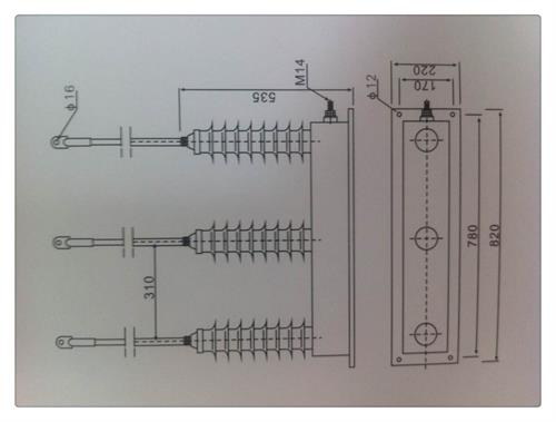 TBP-0-4.6F三相组合式避雷器今日价格